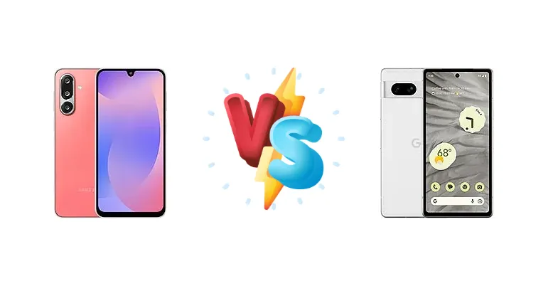 Samsung Galaxy F36 vs Google Pixel 7a
