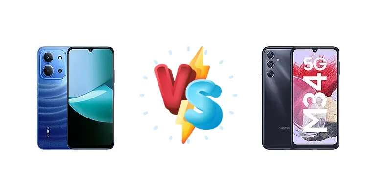 Xiaomi Redmi 15C 4G vs Samsung Galaxy M34 5G