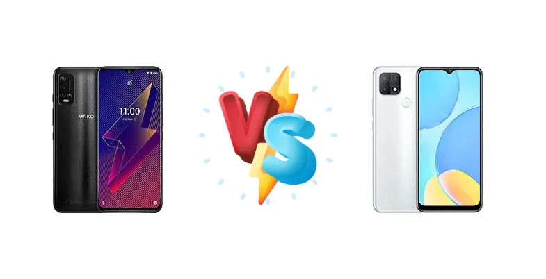 Wiko Power U20 vs Oppo A15s
