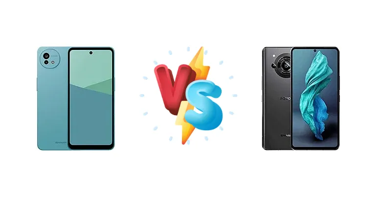 Sharp Aquos wish5 vs Sharp Aquos R7s