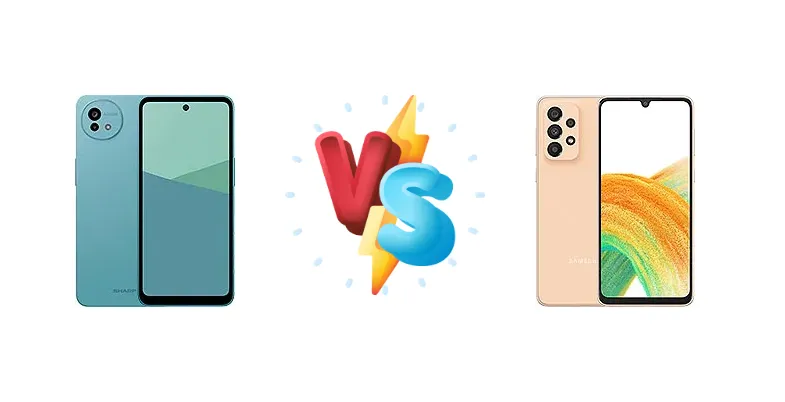 Sharp Aquos wish5 vs Samsung Galaxy A33 5G