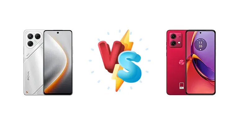 Tecno Pova 7 vs Motorola Moto G84