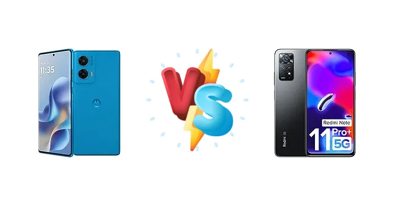 Motorola G96 vs Xiaomi Redmi Note 11 Pro+ 5G (India)