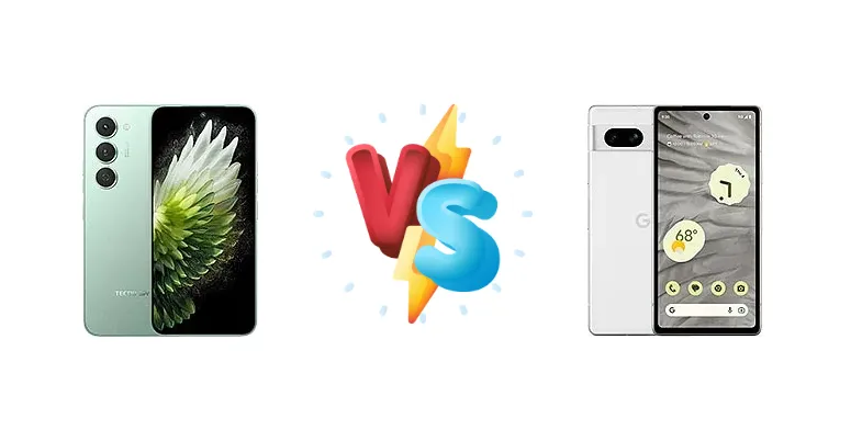 Tecno Spark 40 Pro vs Google Pixel 7a