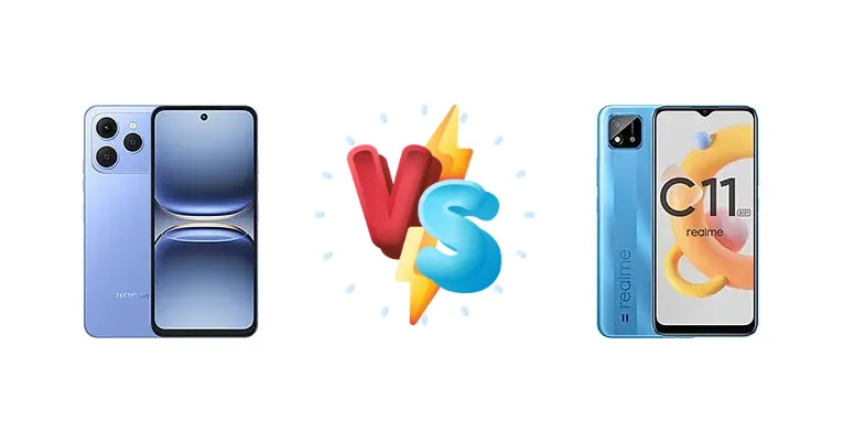 Tecno Spark 40 vs Realme C11 (2021)