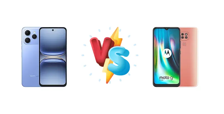 Tecno Spark 40 vs Motorola Moto G9 Play