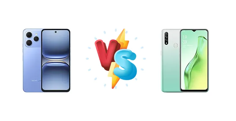 Tecno Spark 40 vs Oppo A31