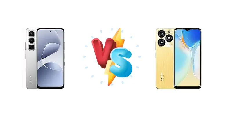 Infinix Hot 60i 4G vs itel A70