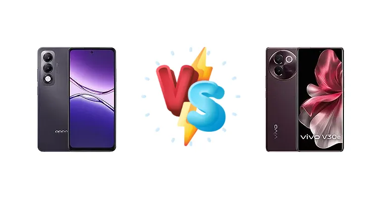 Oppo K13x vs vivo V30e