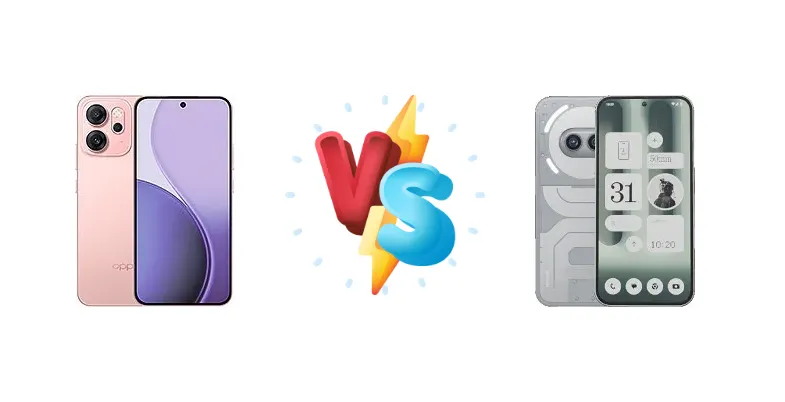 Snapdragon vs Dimensity: Oppo Reno14 F vs Nothing Phone (2a) Plus - A Deep Dive