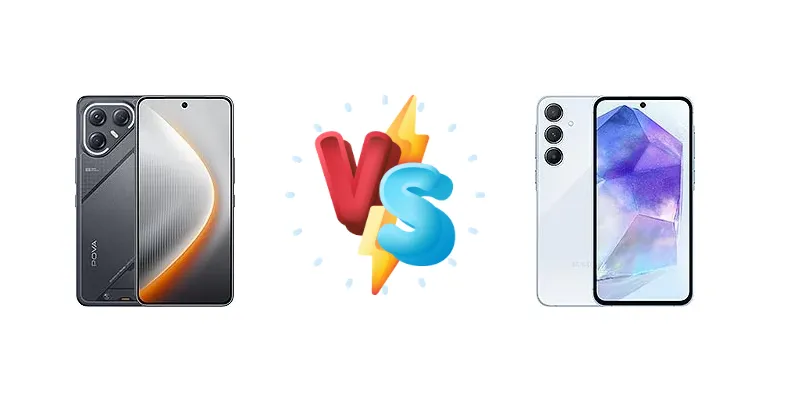 Tecno Pova 7 Ultra vs Samsung Galaxy A55