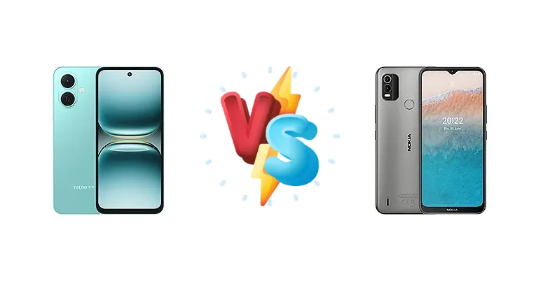 Tecno Spark Go 2 vs Nokia C21 Plus