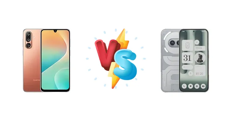 Samsung Galaxy M36 vs Nothing Phone (2a) Plus