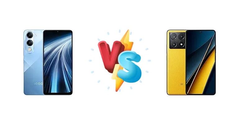 vivo iQOO Z10 Lite vs Xiaomi Poco X6 Pro