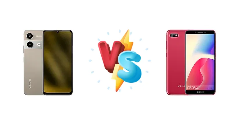 Lava Storm Play vs Gionee F205