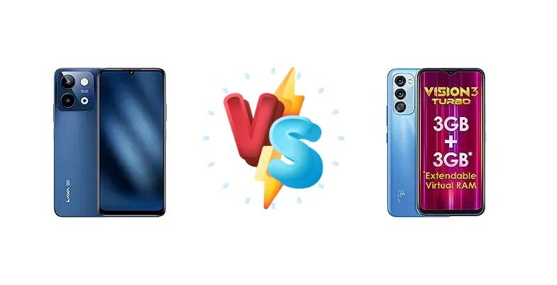 Lava Storm Lite vs itel Vision 3 Turbo