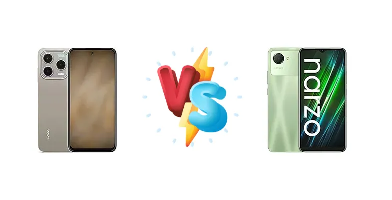 Lava Bold N1 Pro vs Realme Narzo 50i Prime