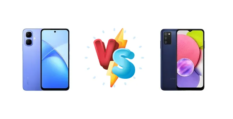 Infinix Smart 10 vs Samsung Galaxy A03s