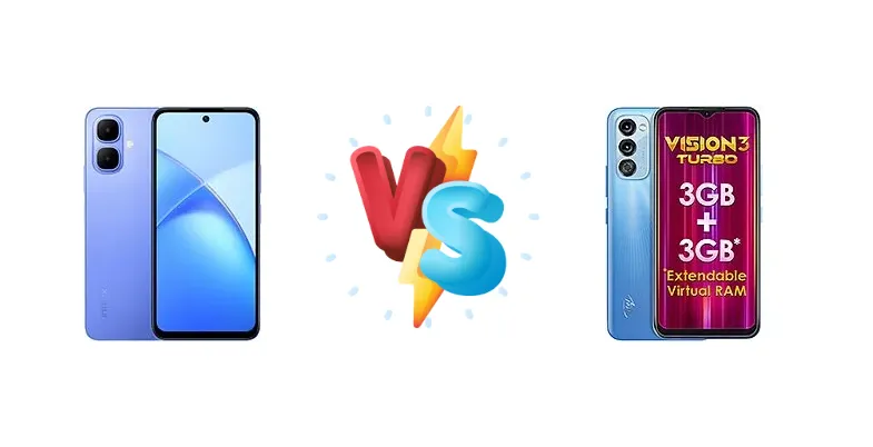 Infinix Smart 10 vs itel Vision 3 Turbo