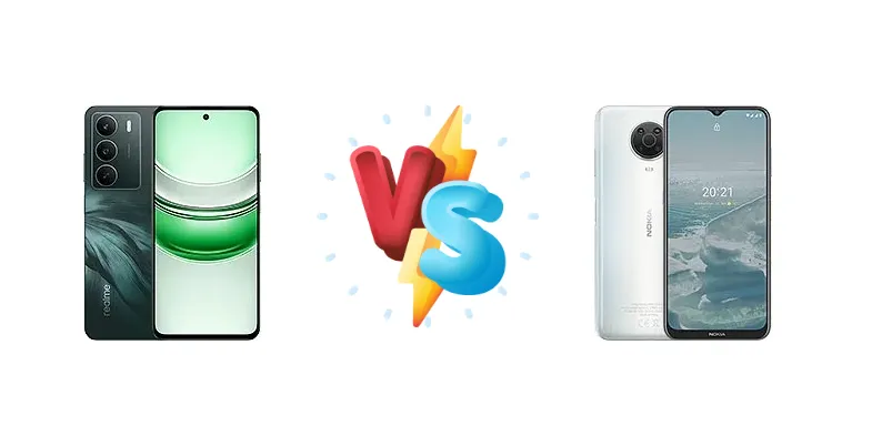 Realme C71 vs Nokia G20
