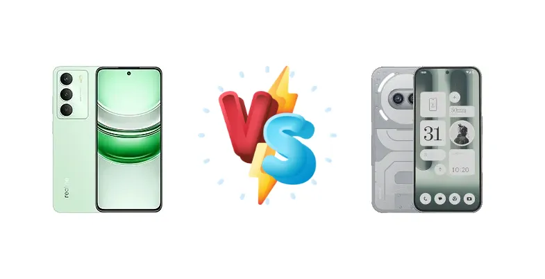 Realme C73 vs Nothing Phone (2a) Plus