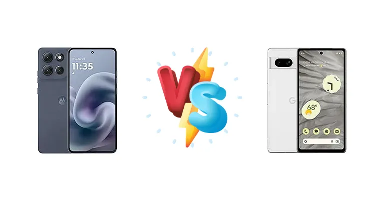 Motorola Moto G86 Power vs Google Pixel 7a