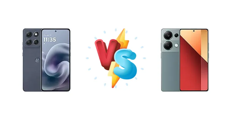 Motorola Moto G86 Power vs Xiaomi Redmi Note 13 Pro 4G