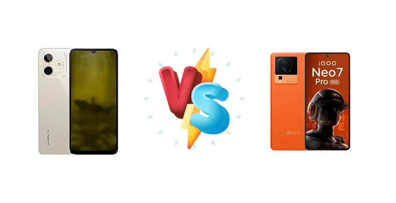Snapdragon Power vs. Unisoc Efficiency: Lava Shark vs. vivo iQOO Neo 7 Pro