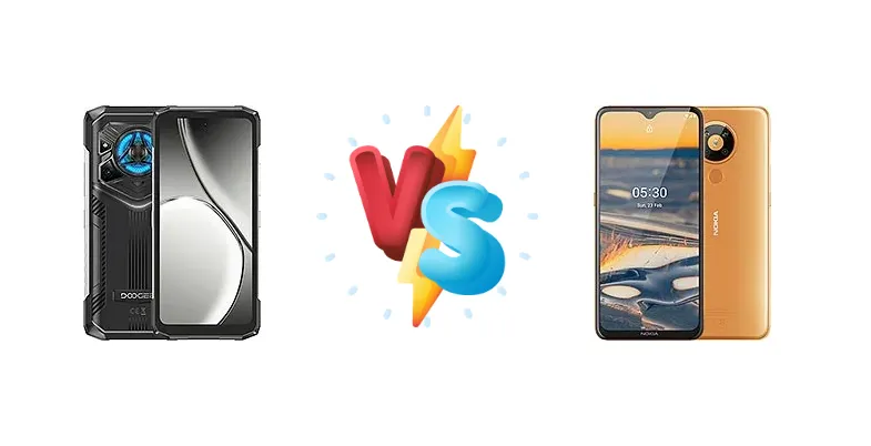 Doogee Blade20 Play vs Nokia 5.3