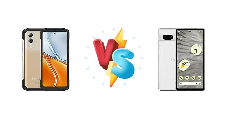 Doogee Blade20 Turbo vs Google Pixel 7a: Budget Champion or Google's Refined Value?
