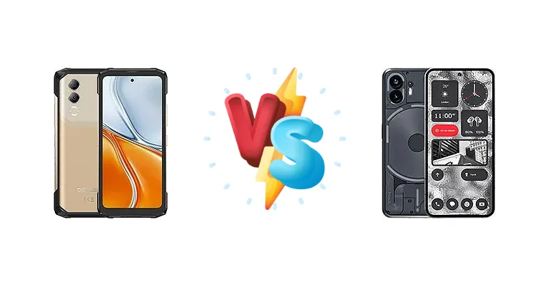 Doogee Blade20 Turbo vs Nothing Phone (2): Budget Power vs Refined Flagship