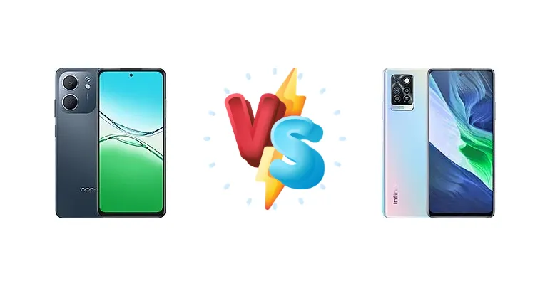 Dimensity 6300 vs Helio G95: Oppo A5x and Infinix Note 10 Pro NFC Compared