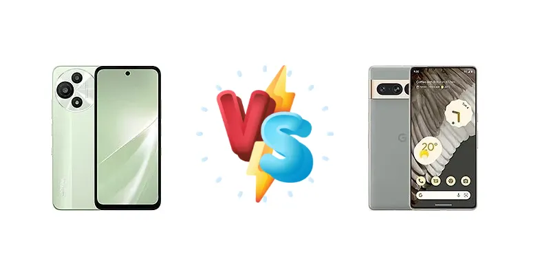 Budget Champion vs. Flagship Power: Alcatel V3 Pro vs. Google Pixel 7 Pro