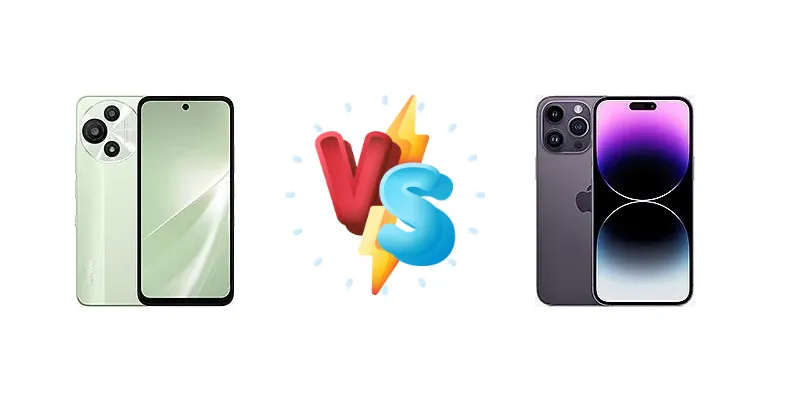 Endurance Champion vs. Flagship Power: Alcatel V3 Pro vs. Apple iPhone 14 Pro Max
