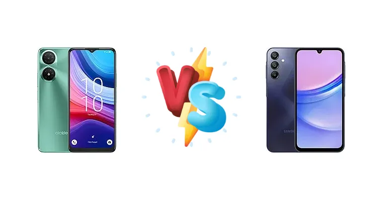 alcatel 3 (2025) vs Samsung Galaxy A15
