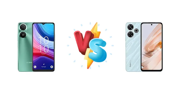 alcatel 3 (2025) vs Xiaomi Redmi Note 13R