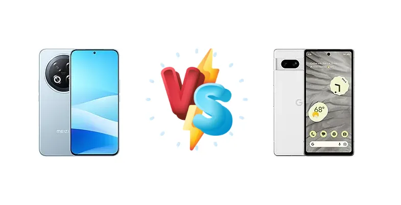 Meizu Note 22 Pro vs Google Pixel 7a