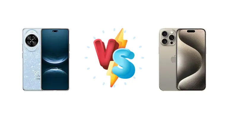 Huawei nova 14 Pro vs Apple iPhone 15 Pro Max