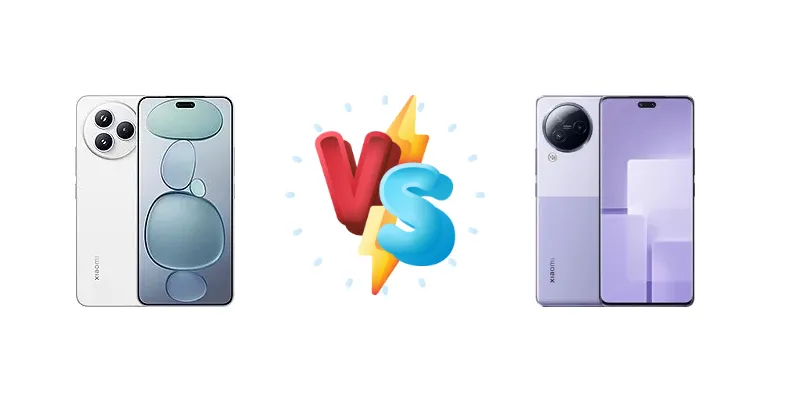 Xiaomi Civi 5 Pro vs Xiaomi Civi 3