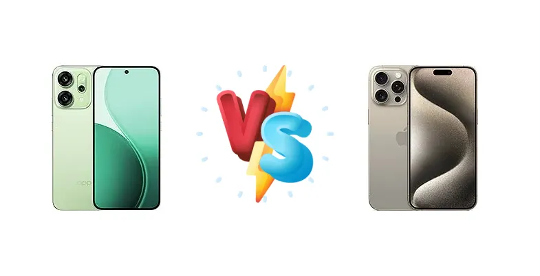 Oppo Reno14 vs Apple iPhone 15 Pro Max