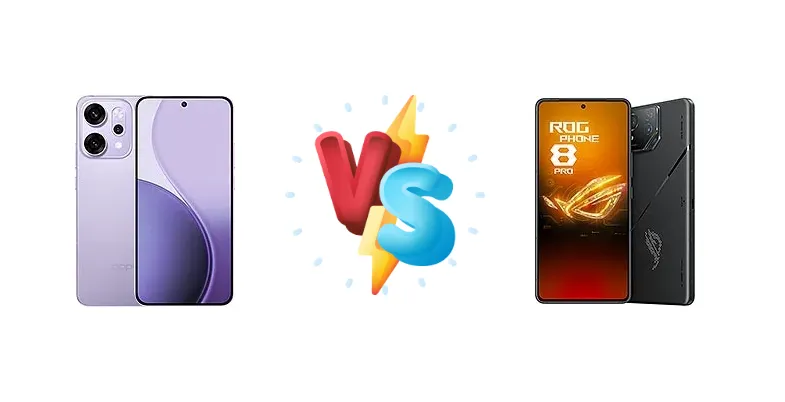 Gaming Power vs. Sleek Design: Asus ROG Phone 8 Pro vs. Oppo Reno14 Pro