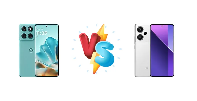 Fast Charge Face-Off: Motorola Edge 60s vs Xiaomi Redmi Note 13 Pro+