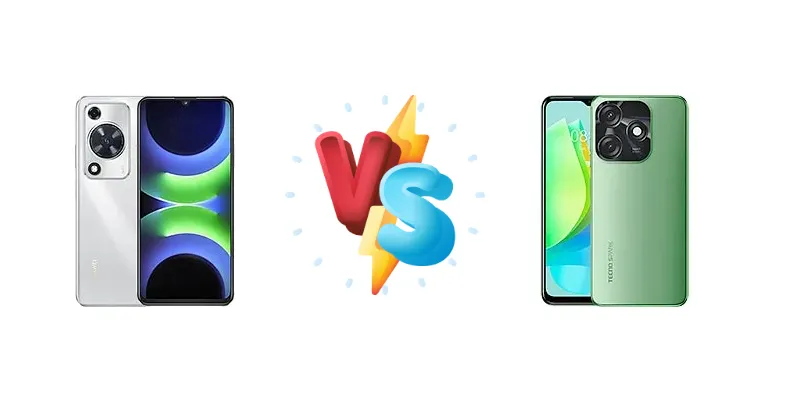 Huawei Nova Y63 vs Tecno Spark 10C