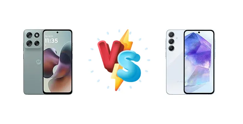 Motorola Moto G56 vs Samsung Galaxy A55