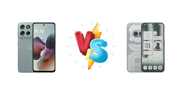 Motorola Moto G56 vs Nothing Phone (2a) Plus