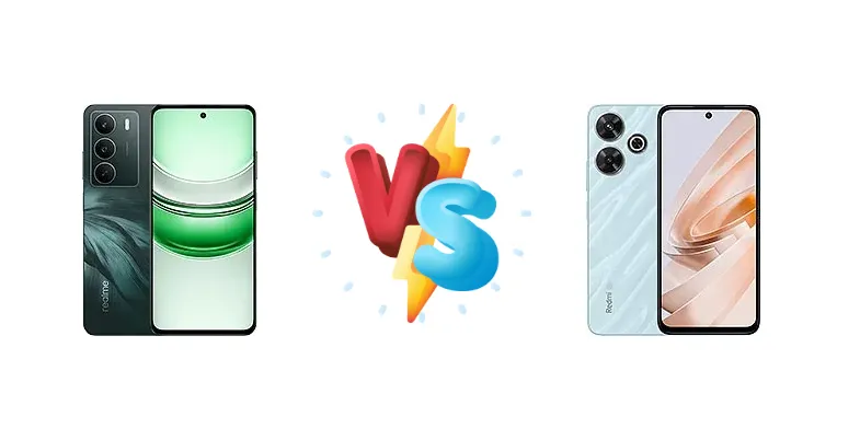 Realme C75 vs Xiaomi Redmi Note 13R