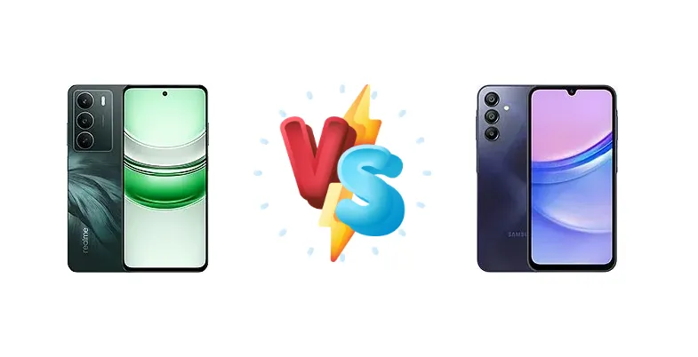 Realme C75 vs Samsung Galaxy A15