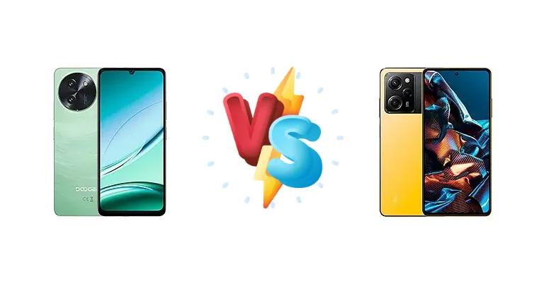 Doogee Note59 Pro vs Xiaomi Poco X5 Pro