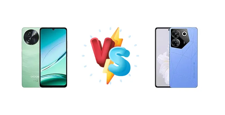 Doogee Note59 Pro vs Tecno Camon 20 Pro 5G