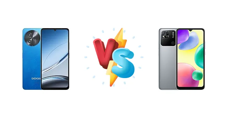 Doogee Note 59 vs Xiaomi Redmi 10A